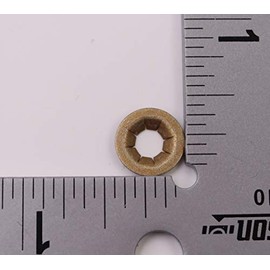 Polaris Snowmobile Nut, Push-On, Genuine OEM Part 7670068, Qty 1