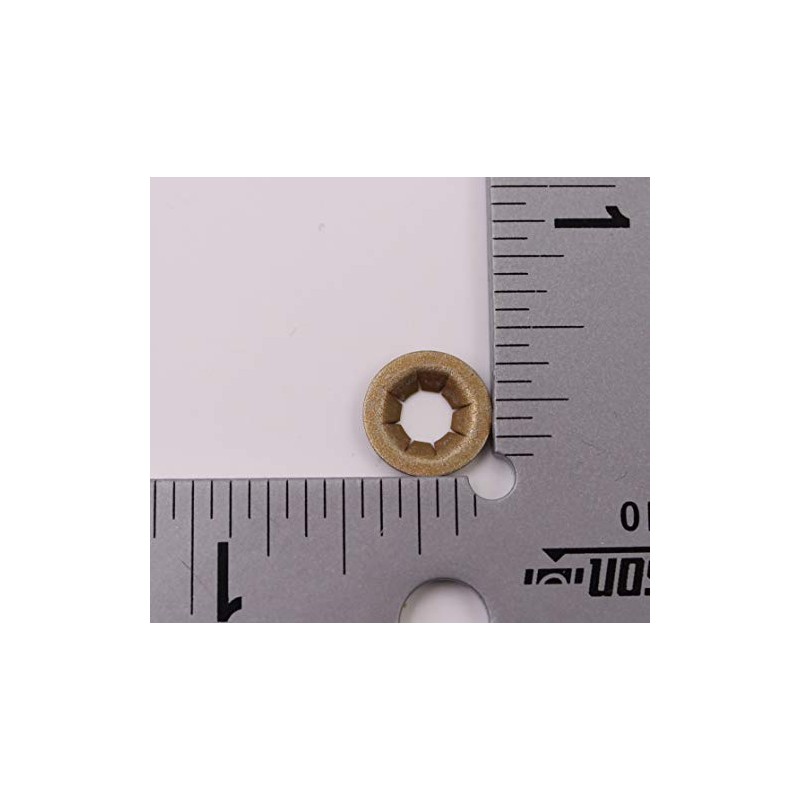 Polaris Snowmobile Nut, Push-On, Genuine OEM Part 7670068, Qty 1