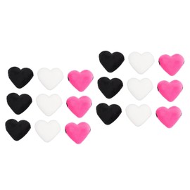 Baluue 18pcs Soft Velour Makeup Sponges for Foundation and Powder Application Comfortable and Face Puff for Daily Use for Loose Powder and Mineral Makeup