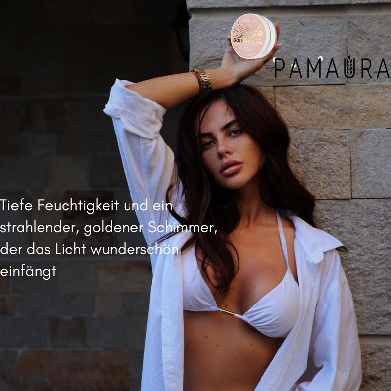 Pamaura Sparkling Body Butter with Wheat Germ Oil and Double