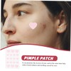 KOMBIUDA 2sheets Breathable Hydrocolloid Pimple Patches of Heart Stickers for