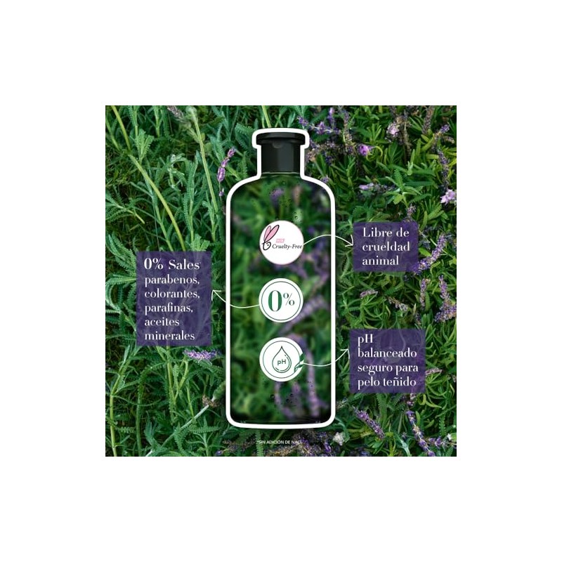 Herbal Essences Acondicionador Antifrizz Lavanda 240 ml