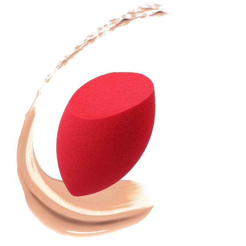 T4B KashŌki Raindrop Medium Red and Teardrop Makeup Sponge for