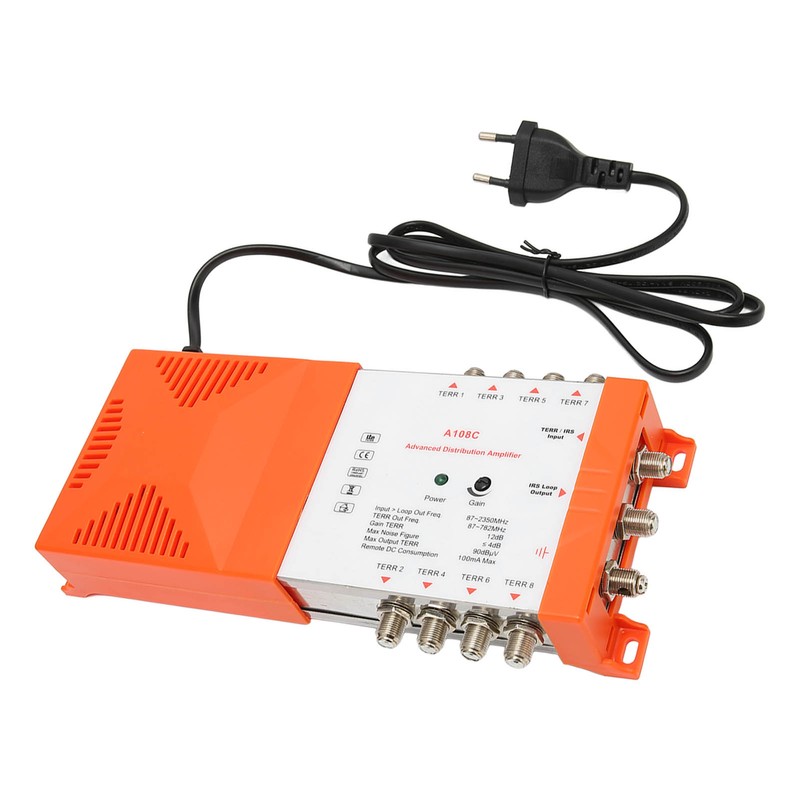 Distribution Amplifiers A108C LTE Filter Professional 8 Channel Distribution Amplifier