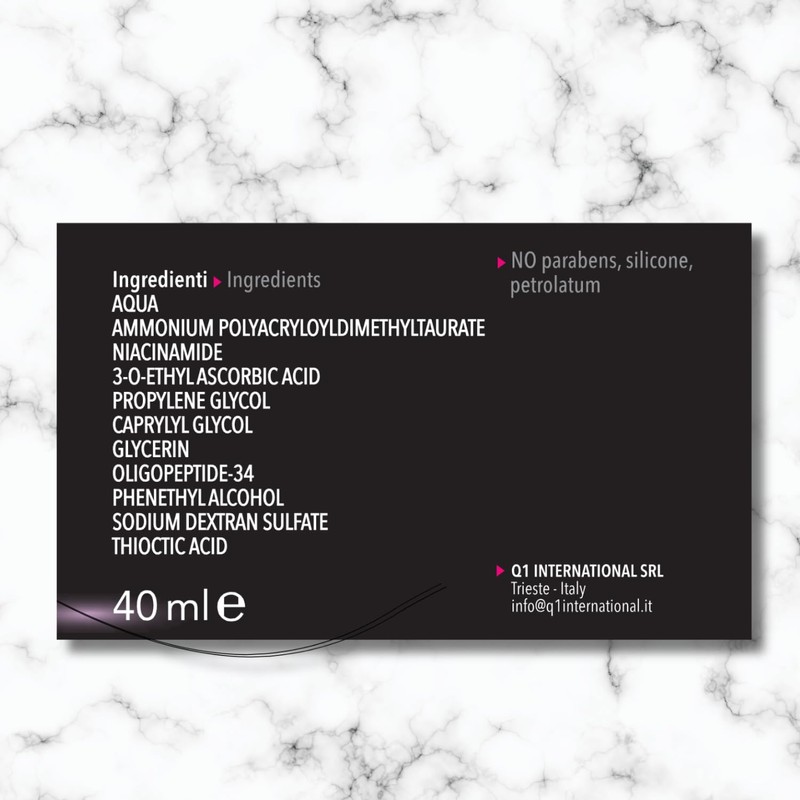 Q-WHITE lightening whitening cream gel for skin stains blemishes: hyperchromia,