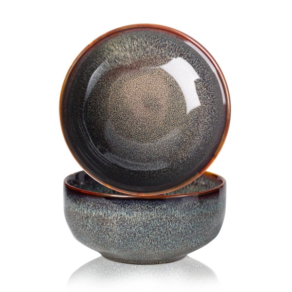 KYBSCZ 22 Ounce Serving Bowls Set - Ceramic Bowl Set
