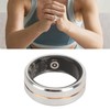 Smart Ring Silver Waterproof Remote Control Shooting Smart Health Tracker