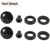 RLB-HILON 2PCS Rear Window Latch Bolt Nut Screw Compatible with