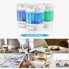 SVAVO Wall Mounted Soap Dispenser Kitchen Bathroom Manual Soap Dispenser