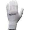 KS Tools 310.0455 Gloves, micro fine, white, 12 pair, extra