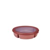 Mepal Cirqula Round Bento Bowl, Multi-Bowl with 3 Compartments -