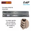Handyhome Corredera Cajón Handyhome 40cm X 4.5cm 2paquetes 4pz 43716