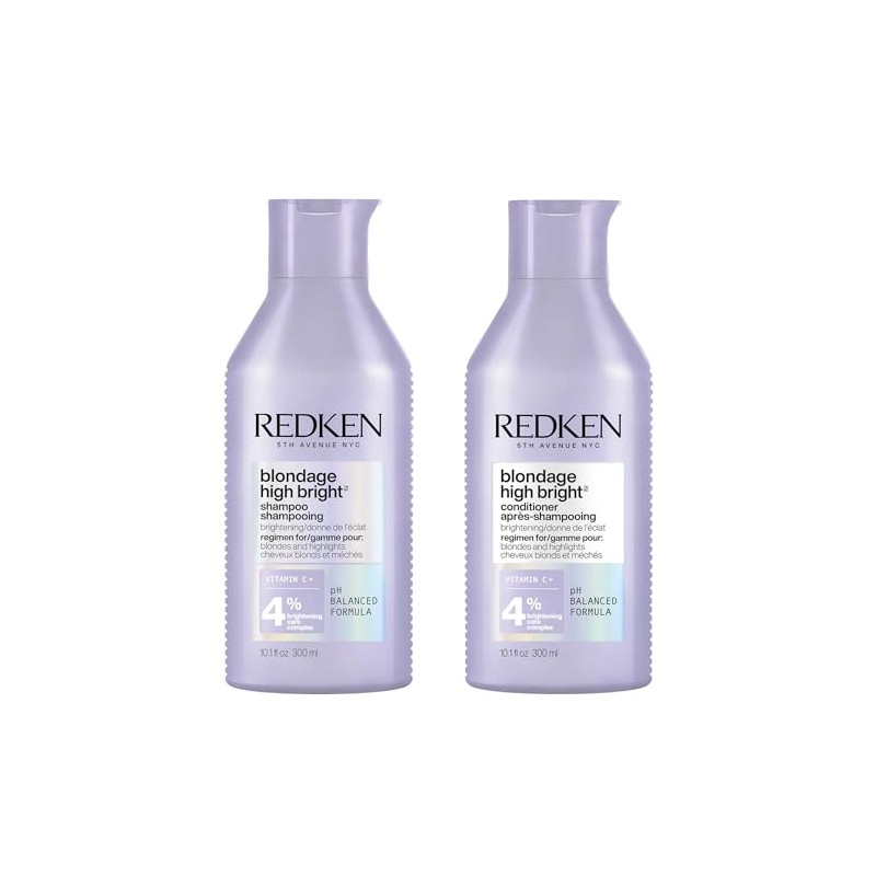 Redken DUO Blondage High Bright Shampoo 300ml and Conditioner 300ml