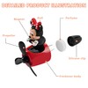 Jimtyee Car Air Fresheners Cute Cartoon Mouse Pilot Car Diffuser