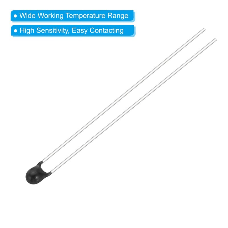 PATIKIL NTC Thermistors Resistors, 20Pcs 10K Ohm MF52-103 1% Accuracy