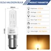 Caldarax Caldarax 2 Stck B15d 150W Halogenlampe Dimmbar, Warmwei? 2700K,