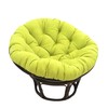 Blazing Needles Twill Papasan Cushion, 48" x 6" x 48",