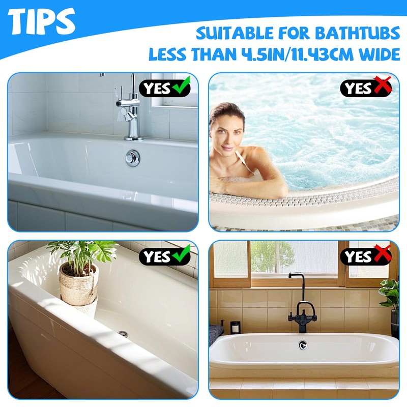 Lyreh Mesh Bath Toy Organizer, Saddle Large Shower Bath Tub