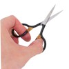 FOMIYES Eyebrow Nose Hair Scissors Mini Portable Stainless Steel Trimming