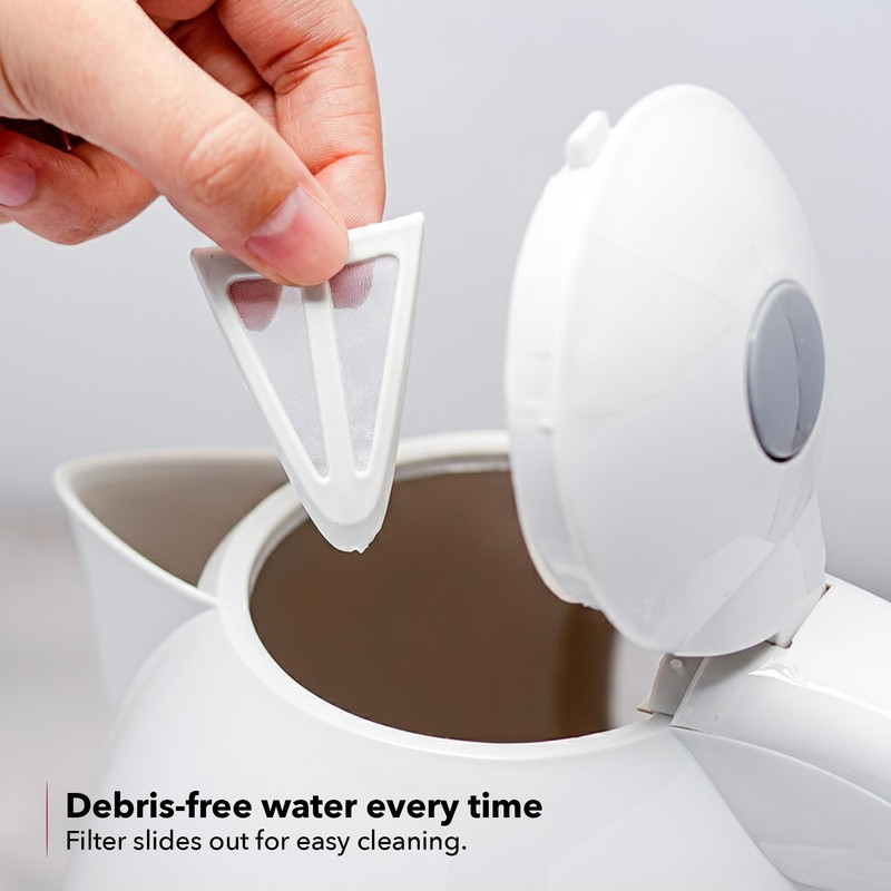 OVENTE Electric Kettle, 1.7L Fast Boiling Water Heater for Coffee