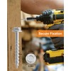 500Pcs SD Connector Screws, #9 x 1-1/2" High-Strength Steel Joist