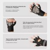 Nemuri Guantes Para Gym Con Muñequera Mujer Rosa, Pesas, Crossfit
