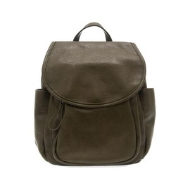 Joy Susan Women's Fashion Blaire Multi Pocket Secure Backpack - Dark Moss