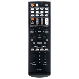 RC-738M Replace Receiver Remote fit for Onkyo HT-S7200 TX-SR607B HT-RC160 TX-NR607 TX-SR607 RC-739M DTR 20.1 DTR 30.1 24140739 29400095 Home Theater Systems Audio Video AV Receivers
