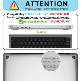 HXCASEAC Case Compatible with MacBook Pro 14 inch Case 2024 2023 2022 2021 with Foldable Stand, Anti-Scratching Protective Cover (M4 M3 M2 M1) A3401 A3112 A2918 A2992 A2779 A2442 Fabric, Navy