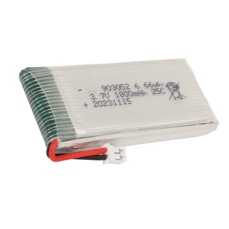 903052 Drone Lithium Battery 3.7V 1800mAh 25C High Speed with