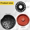 FANHAY PCV Valve Diaphragm Cover with Membrane, Replace 917-147, ‎31319643