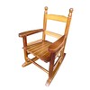 espidoo Kids Rocking Chair Solid Hardwood - Indoor Outdoor Children's