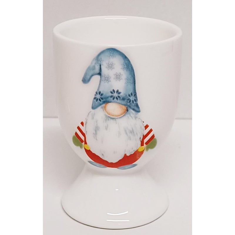 Lucky Gonks Egg Cups Set of 4 Bone China Gnome