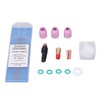 TIG Torch Accessories Welding Gas Lens and Nozzle Glass Cup