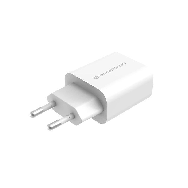 Conceptronic ALTHEA07W 1-Port 20W USB-C PD Charger White