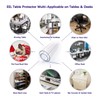 30 x 96 " Clear Plastic Dining Table Protector Tablecloth