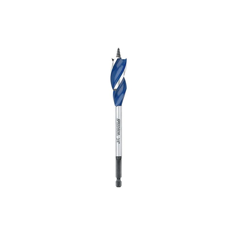 IRWIN Speedbor 3041004 3/4" Speedbor Max Standard Length Spade Bit