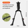 massway Bicycle Stand, Two-Legged Stand, Double Stand, Height Adjustable, 24-28