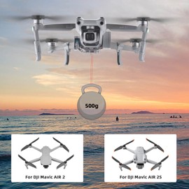 BRDRC AIR 2S Payload Airdrop System,Transport Release with Landing Gear Wedding Ring Thrower Fishing Bait Clip Delivery Advertising Rescue Kit for DJI Mavic AIR 2 2S Accessories(Not AIR 3 2023)