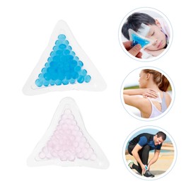 FOMIYES 4pcs Hot Cold Compress Ice Packs Reusable Gel Bags for Injuries Rosy for Stomach Cervical and Waist Discomfort for Boys and Girls Bruises and Swelling Relief