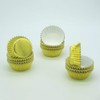 Huaswan Gold Foil Cupcake Liners Mini Paper Baking Cups for