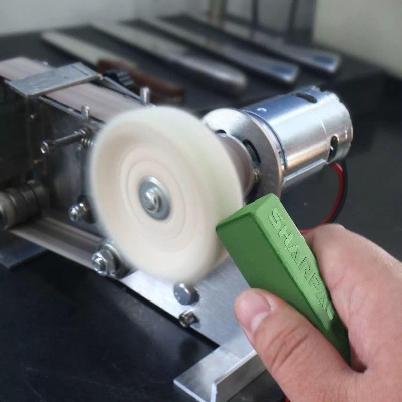 SHARPAL 2×2Oz.Green Polishing Stropping Buffing Metal Jewelry Compound Chromium Oxide