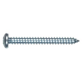 The Hillman Group 80008 6-Inch x 1/4-Inch Pan Head Phillips Sheet Metal Screw, 100-Pack, zinc