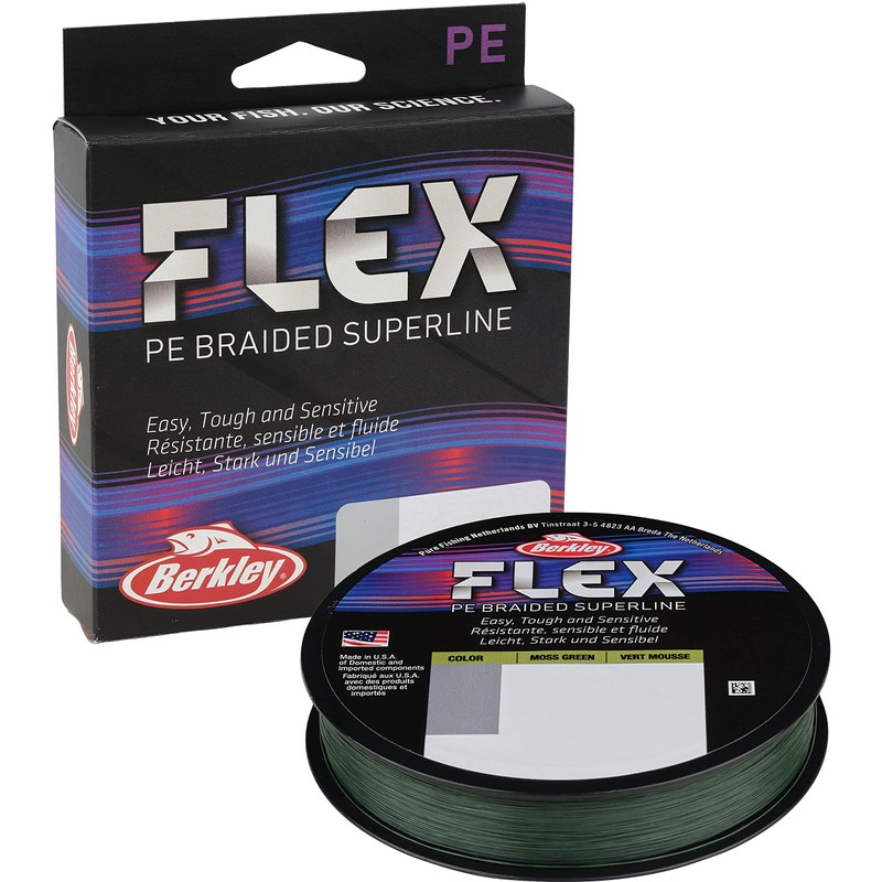 Berkley Flex PE Superline Braided Fishing Line 135m Pike Perch