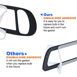 MOFORKIT 3rd Third Brake Light Seal Gasket for Chevy Silverado GMC Sierra 1500 2500 3500 2007 to 2013