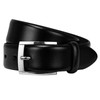 Lloyd Men's Leather Belt 35mm Pin Buckle, black
