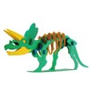 hacomo kids dinosaur series triceratops cardboard craft kit