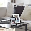 Langdon House 7x5 Picture Frames (Black, 6 Pack), Modern w/Bevelled
