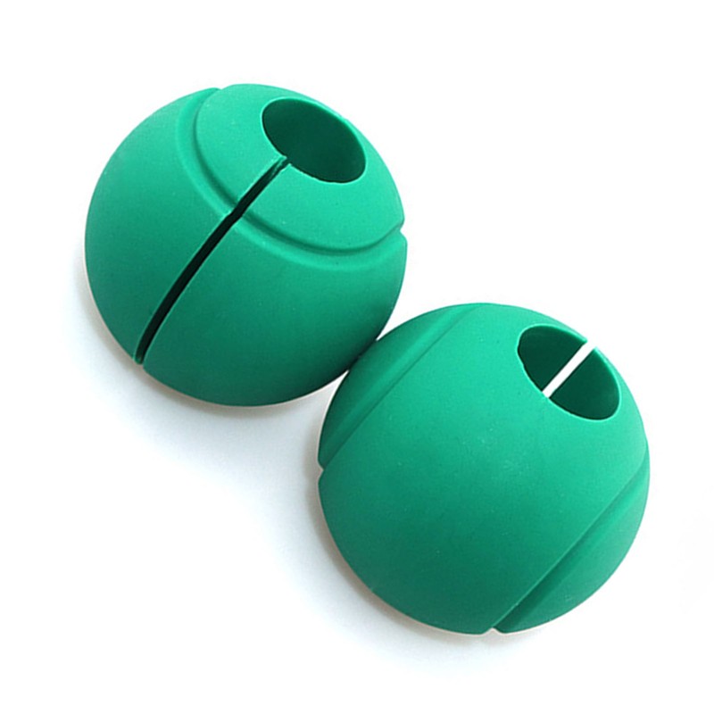 2pcs Dumbbell Grips Thick Silicone Barbell Grips Weight Bar Grips