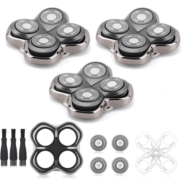 Velvresse Compatible with Pitbull Shaver Replacement Blade,PRO 4 Head Replacement